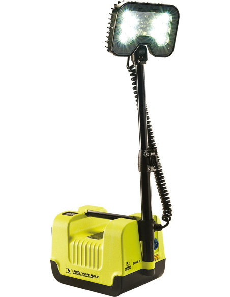 La durée de fonctionnement du Projecteur PELI rechargeable RALS 9455Z0 peut atteindre jusqu'à 10 heures.