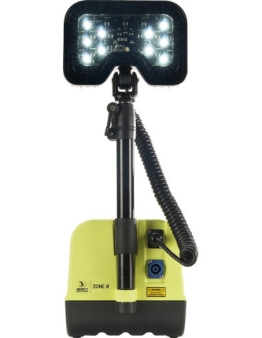 Le projecteur PELI rechargeable RALS 9455Z0 est un système d'éclairage portable compact.